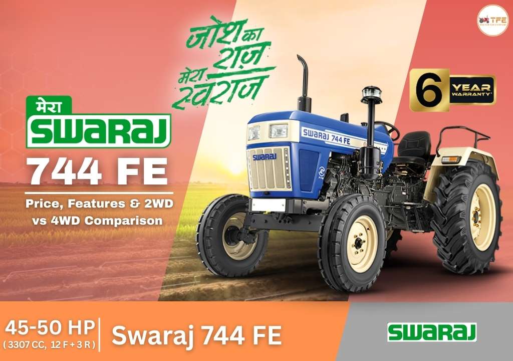 Swaraj 744 FE Price, Features & On-Road Cost Explained for 2025