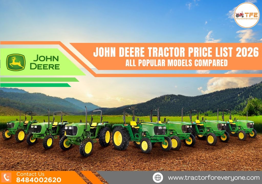 John Deere Tractor Price List 2026: All Popular Models Compared