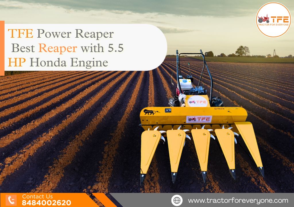 TFE Power Reaper: Best Reaper with 5.5 HP Honda Engine