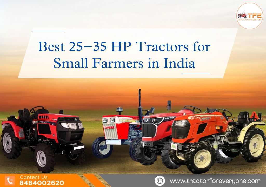 Best 25–35 HP Tractors for Small Farmers in India
