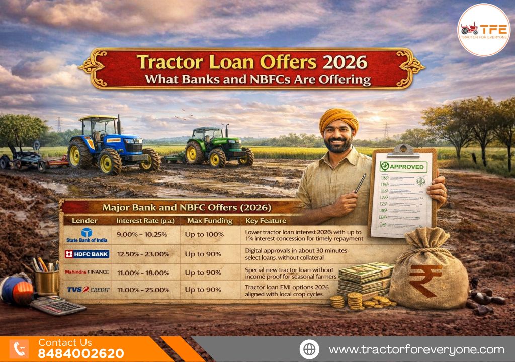 Tractor Loan Offers 2026: What Banks and NBFCs Are Offering