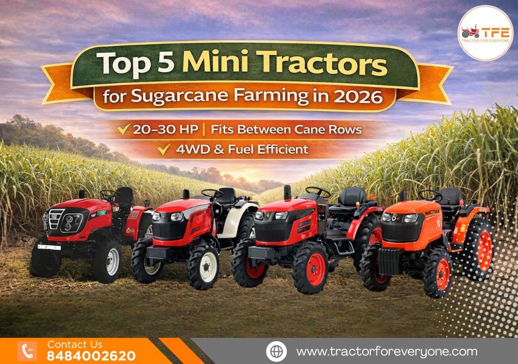 Top 5 Mini Tractors for Sugarcane Farming in 2026