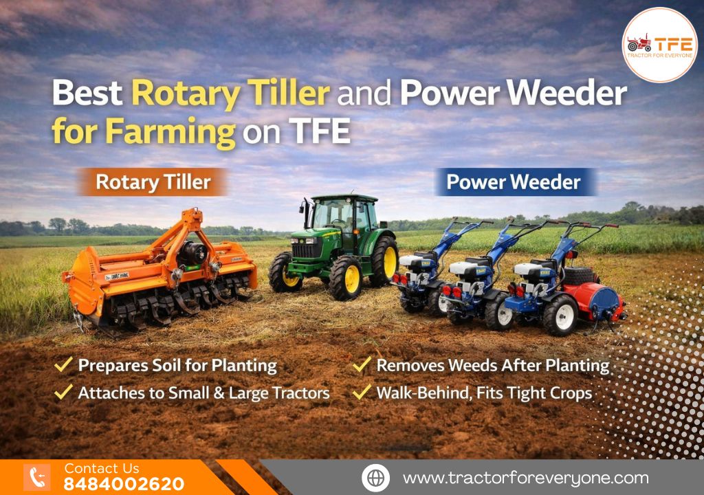 Best Rotary Tiller and Power Weeder for Farming on TFE