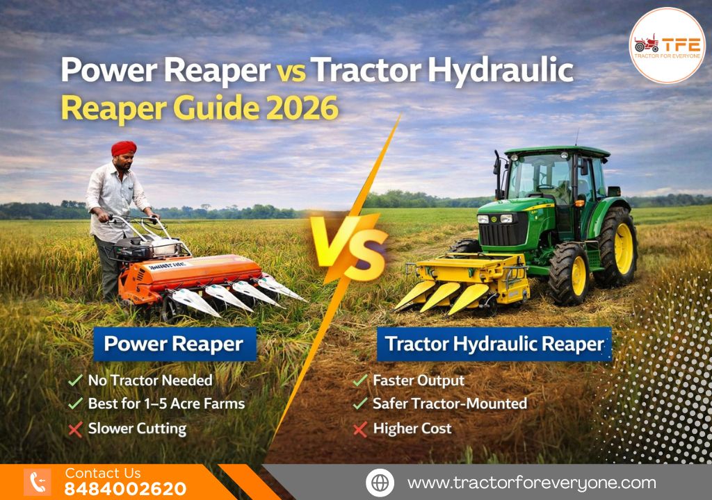 Power Reaper vs Tractor Hydraulic Reaper Guide 2026