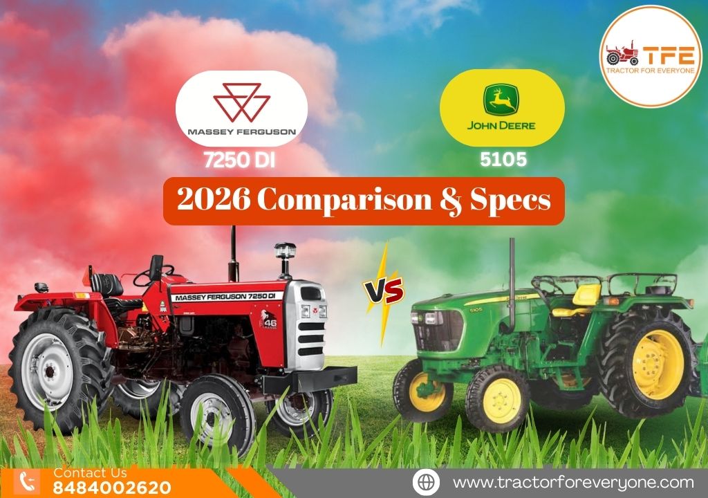 Massey 7250 vs John Deere 5105: 2026 Comparison & Specs