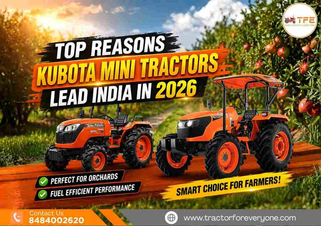 Top Reasons Kubota Mini Tractors Lead India in 2026