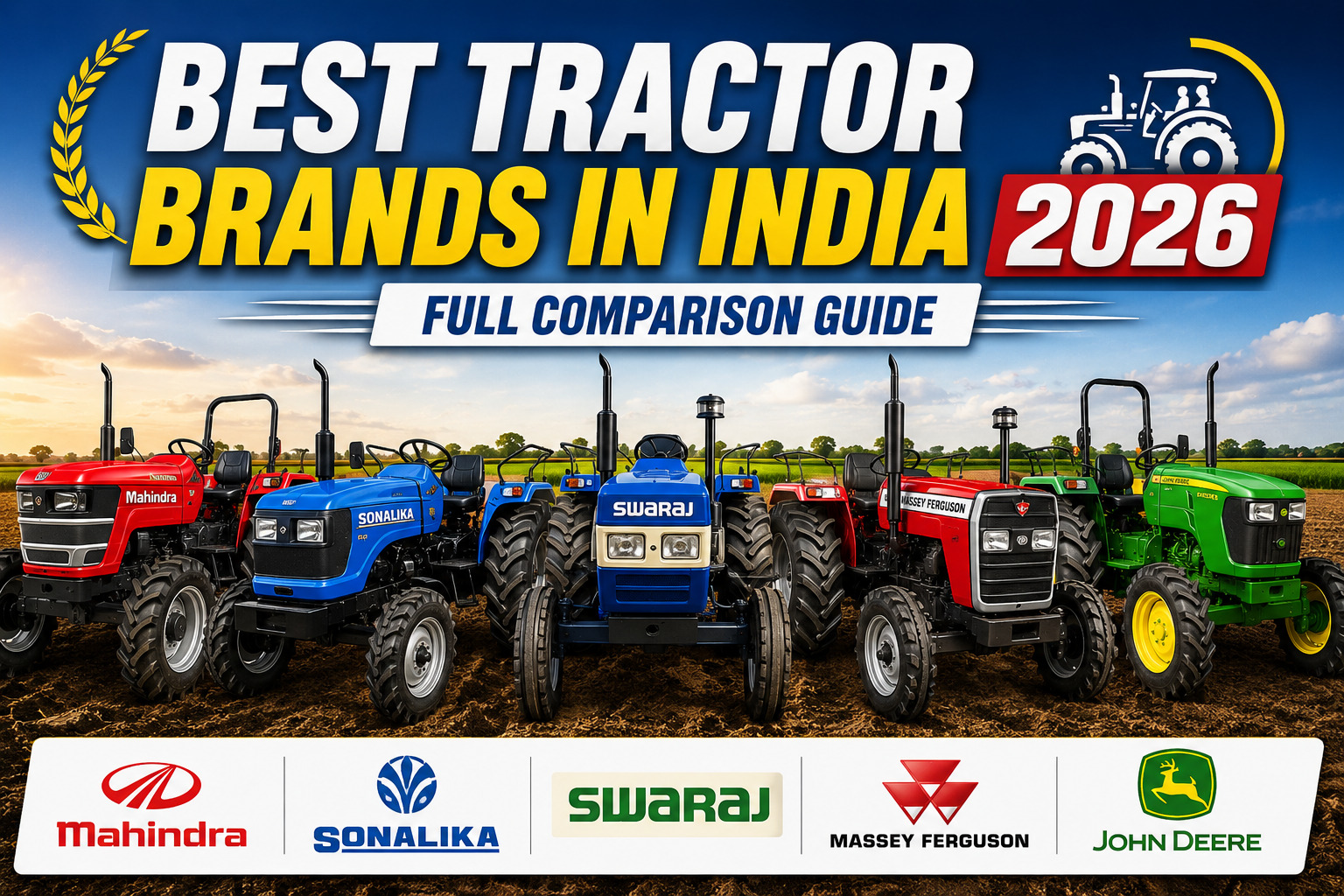 Best Tractor Brands in India 2026: Full Comparison Guide