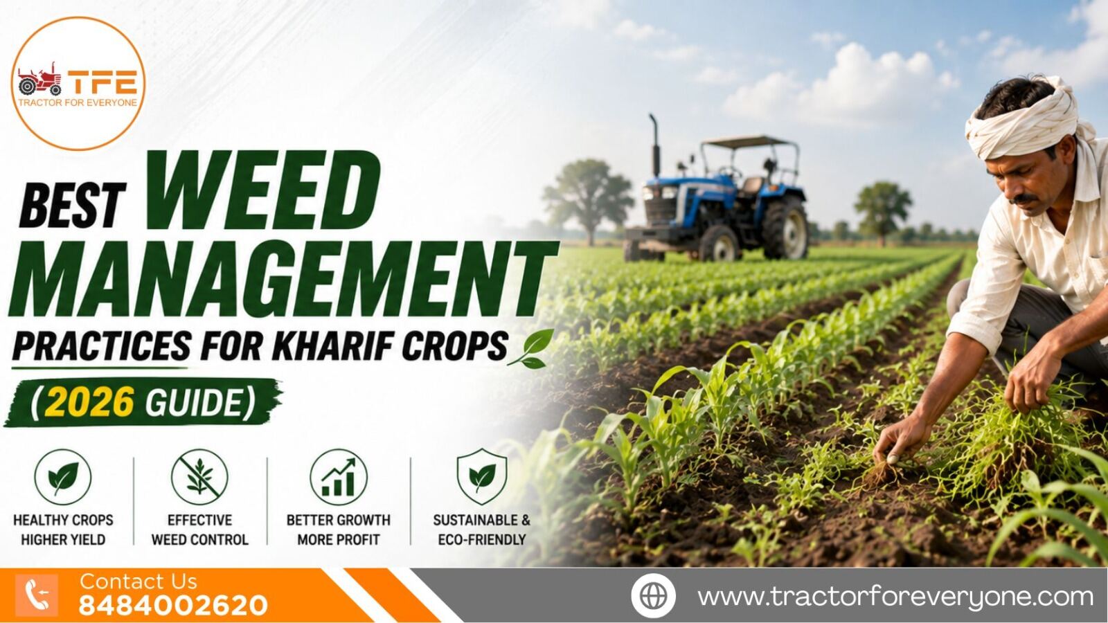 Best Weed Management Practices for Kharif Crops (2026 Guide)