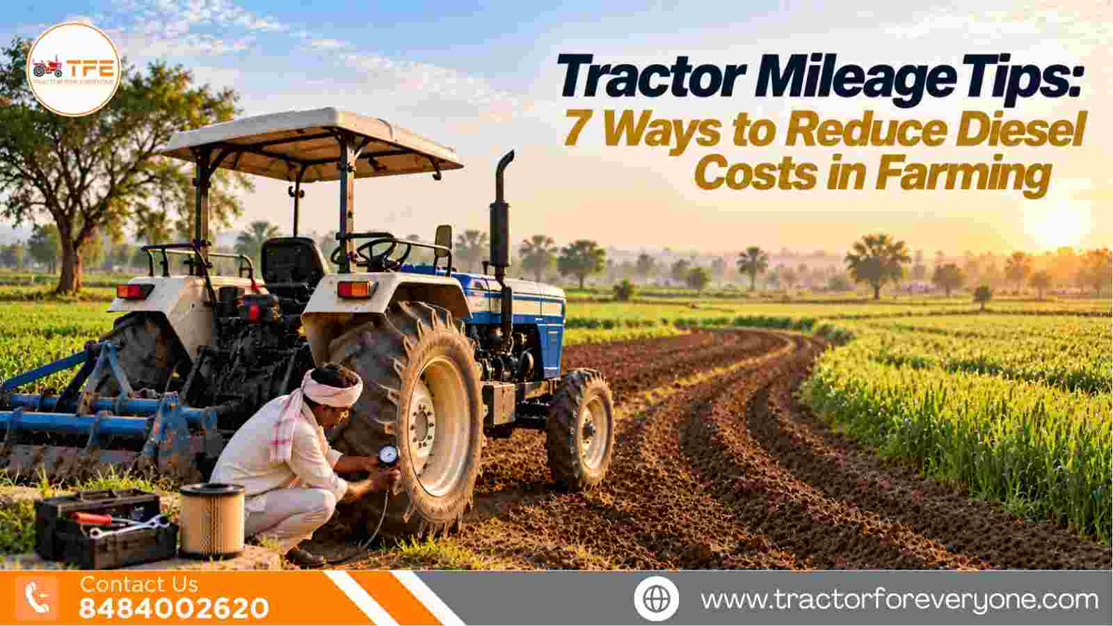 Tractor Mileage Tips: 7 Ways to Reduce Diesel Costs in Farming