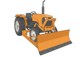 Tractor Mounted Dozer