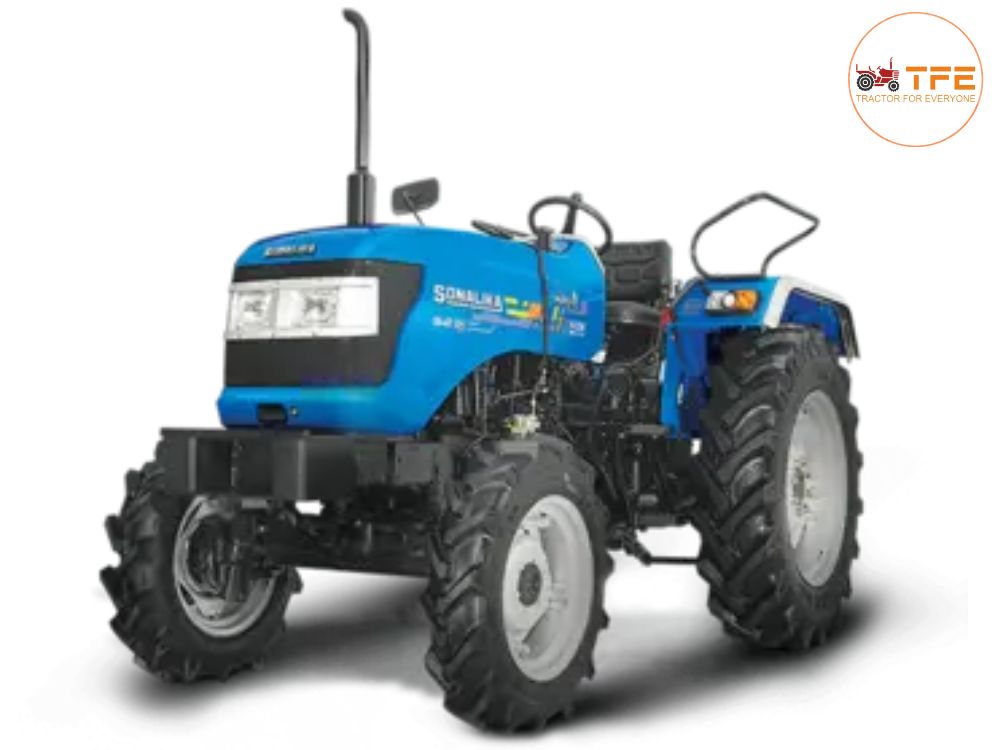 Sonalika RX 47 4WD Tractor-Left side view