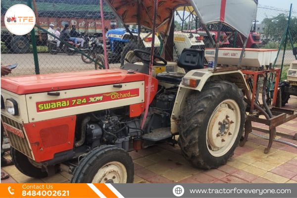 Swaraj 724 XM Orchard 2WD Tractor 2018 With Seed Drill