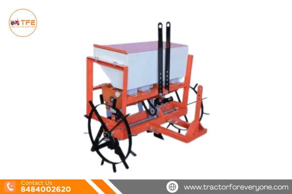 Dharti Agro Power Weeder Operated Seed Cum Fertilizer Drill