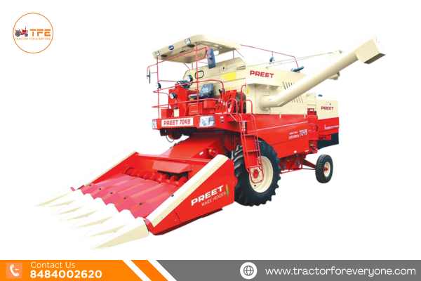 Preet 7049 - Maize Combine Harvester
