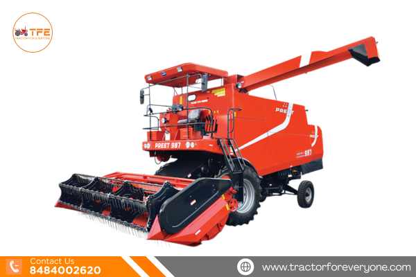 Preet 987 - Self Propelled Combine Harvester