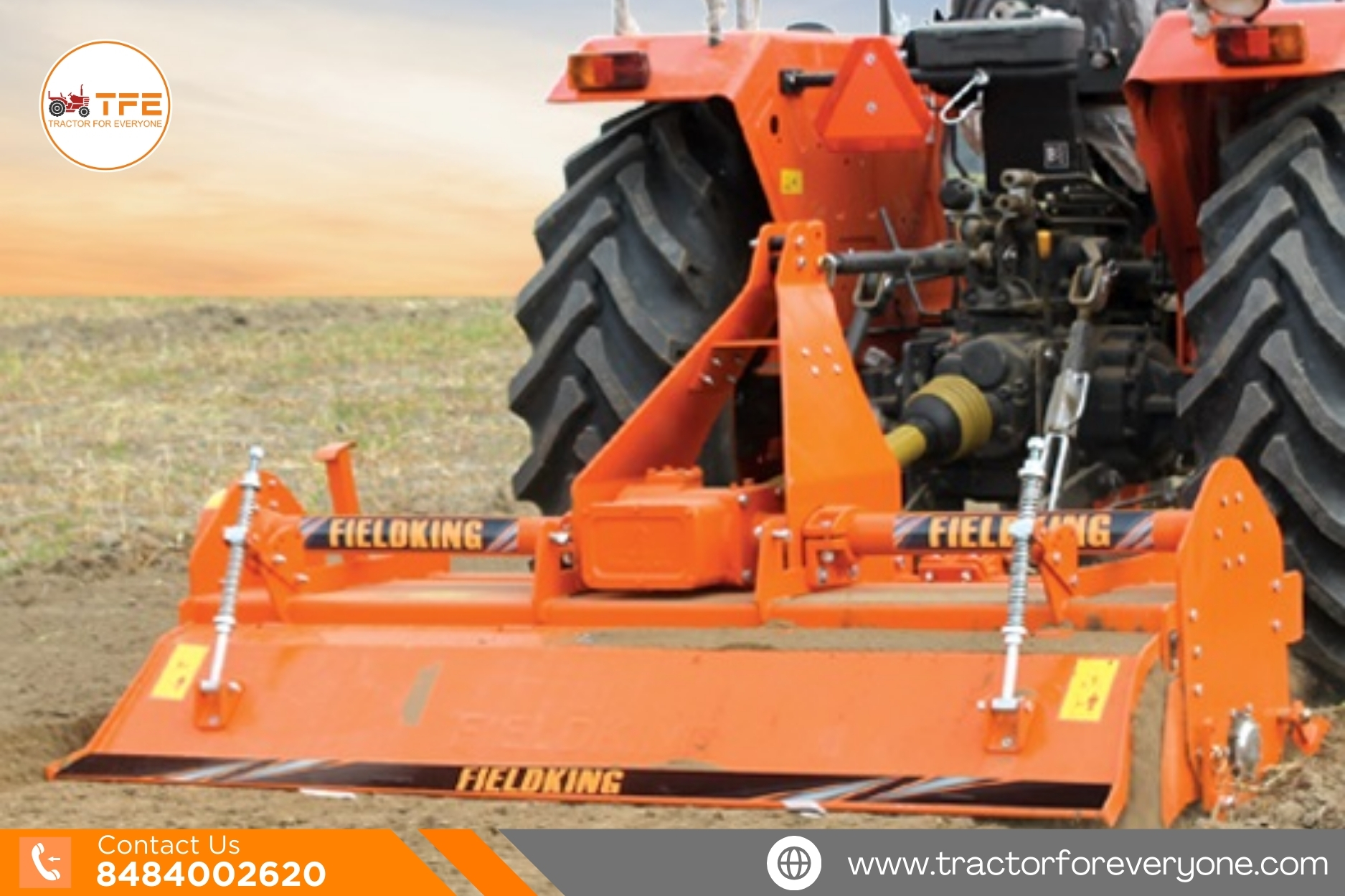 Fieldking Regular Multi Speed Rotavator FKRTMG-100