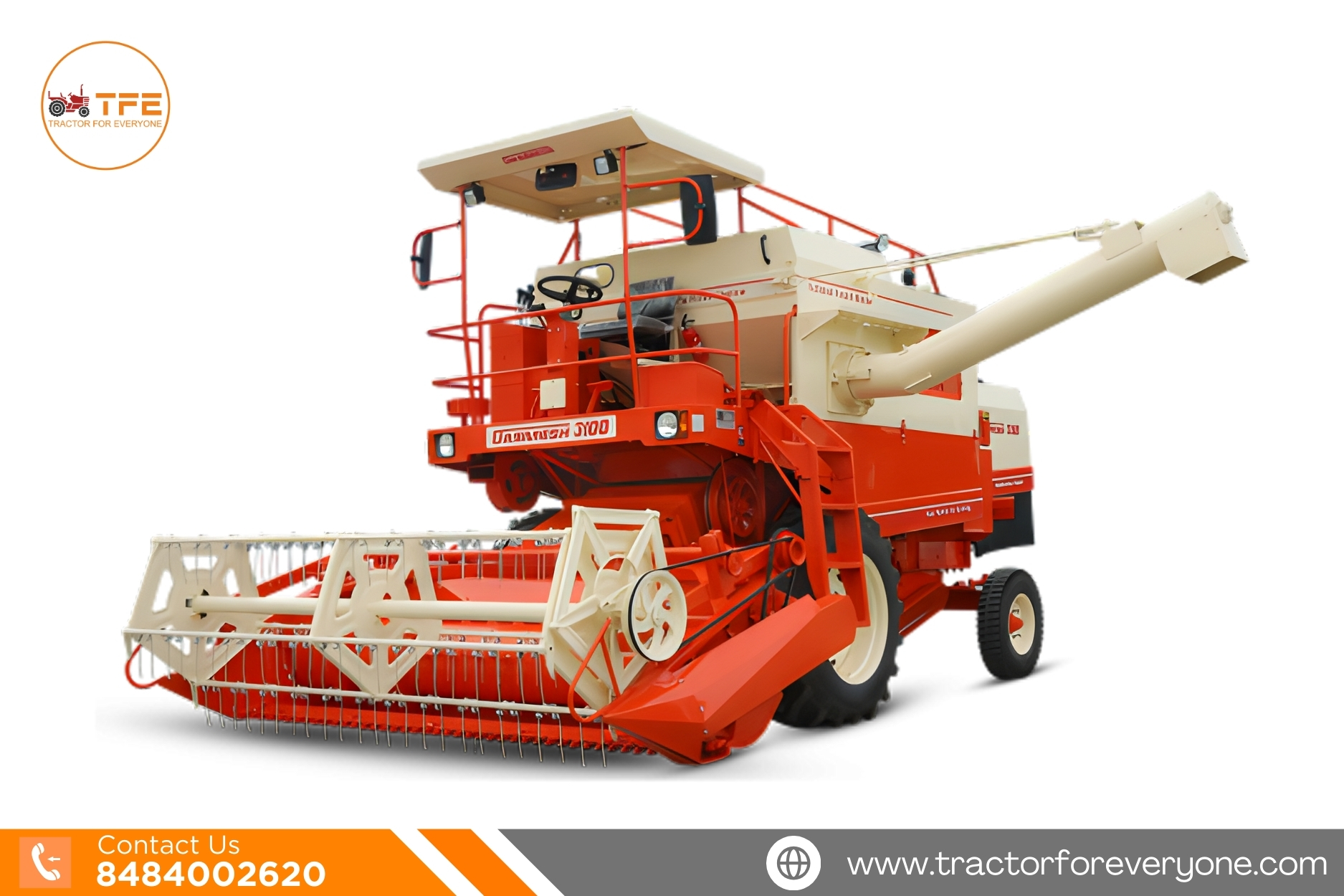 Dasmesh 3100 self combine harvester-10 Feet