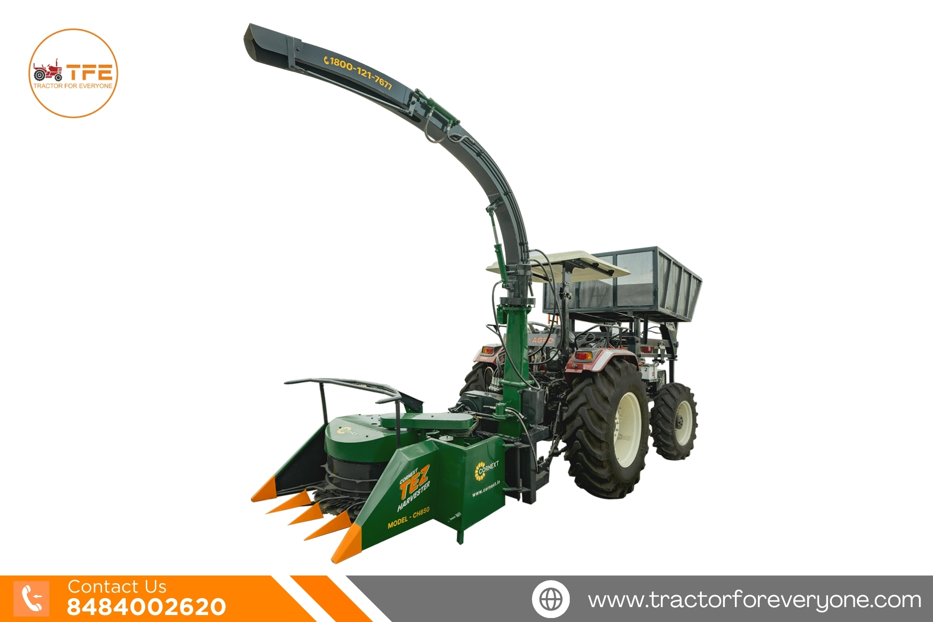 Cornext Tez CH850 Sillage and Forage Harvester