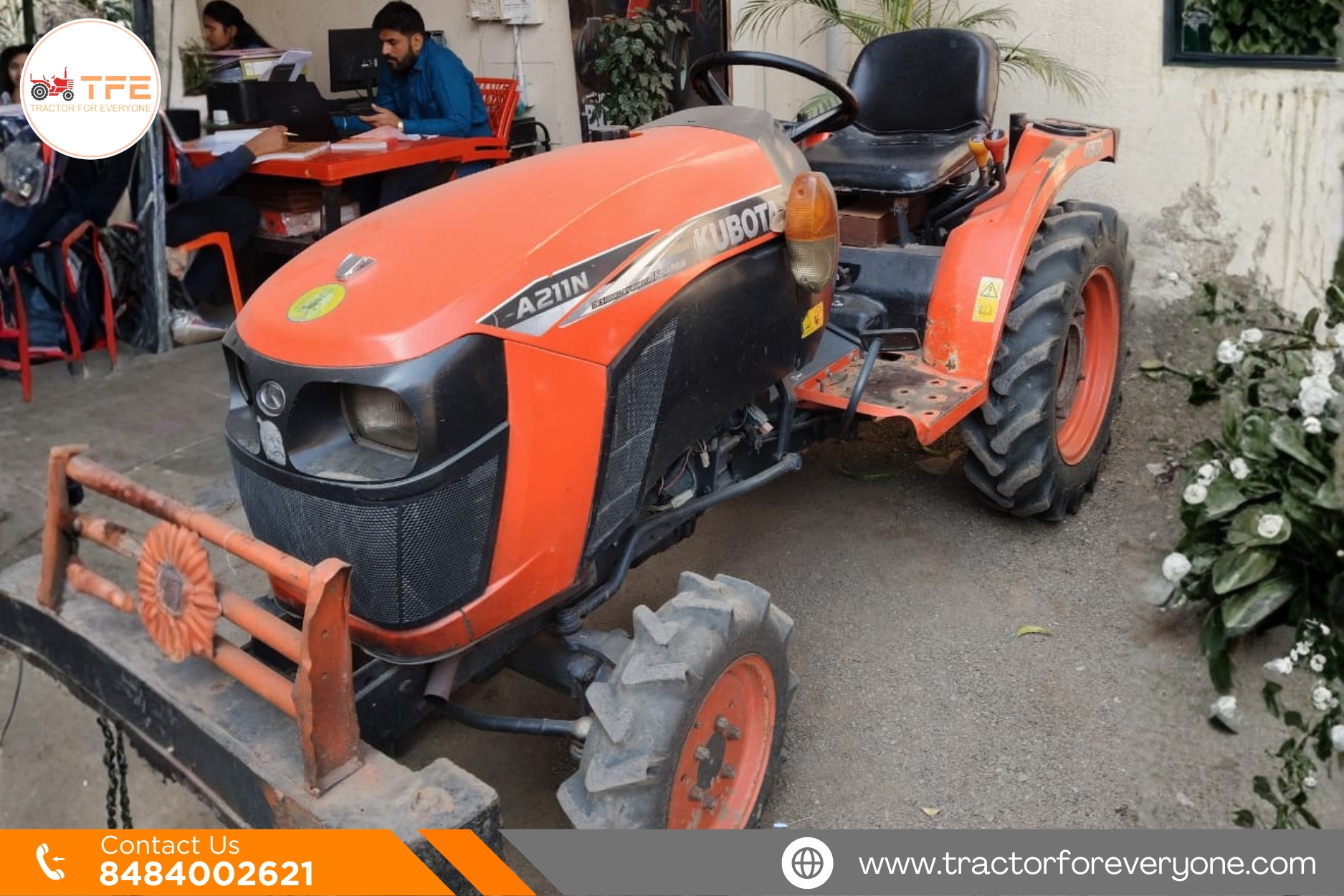 Kubota A211N OP 4WD Tractor 2017