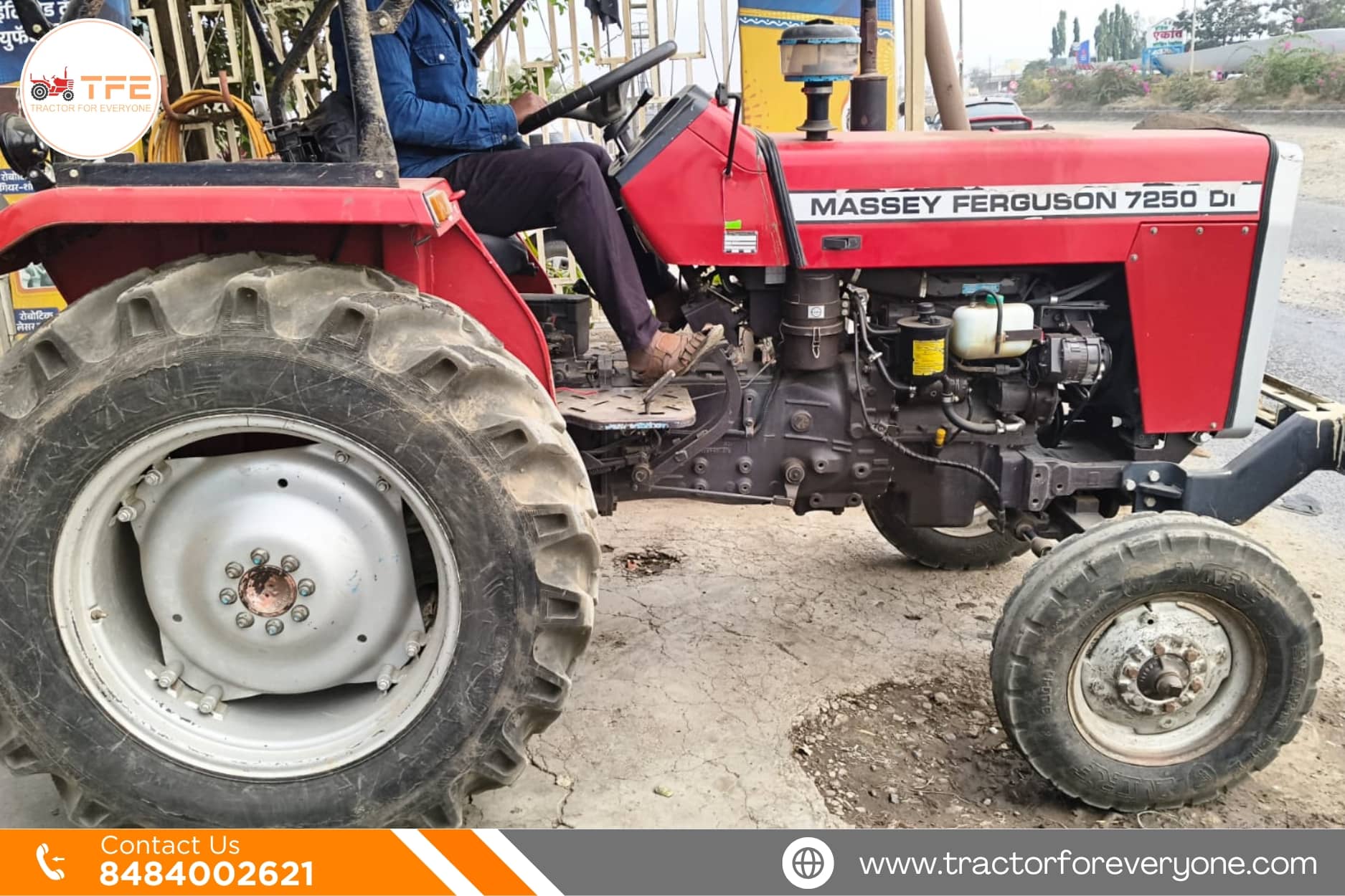 Massey Ferguson 7250 DI 2WD Tractor 2017