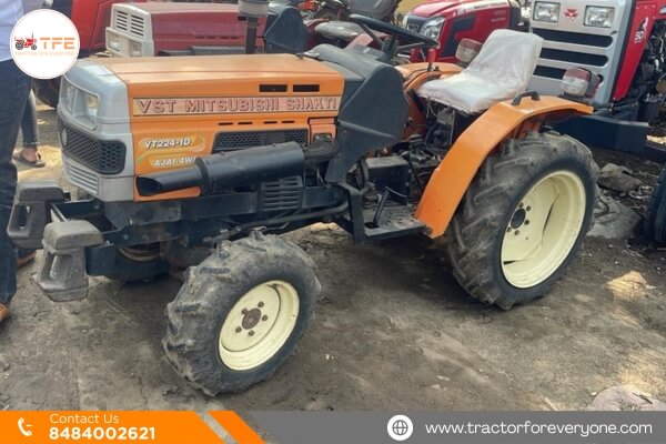 VST Mitsubishi Shakti VT 224 1D AJAI 4WD Tractor 2015
